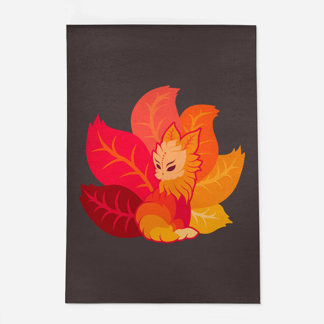 Leafy Kitsune-None-Indoor-Rug-erion_designs