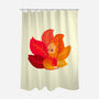 Leafy Kitsune-None-Polyester-Shower Curtain-erion_designs