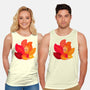 Leafy Kitsune-Unisex-Basic-Tank-erion_designs