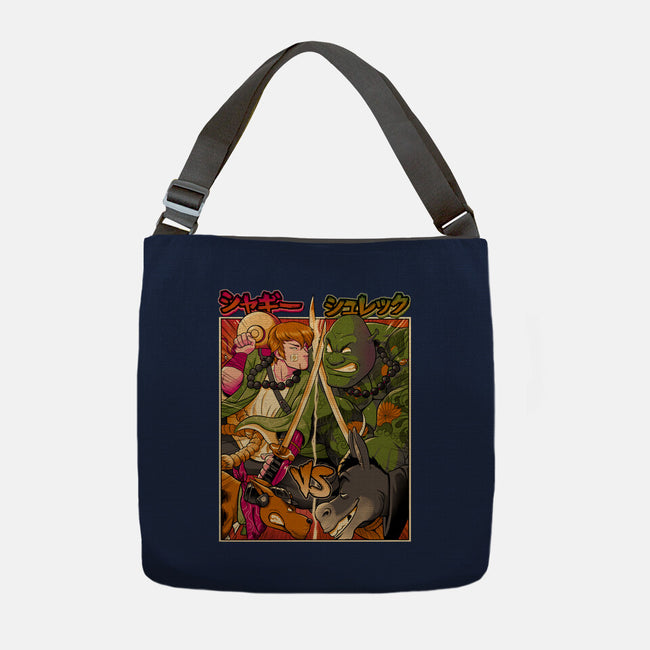 Samurai Sukubi VS Shurekku-None-Adjustable Tote-Bag-Bruno Mota