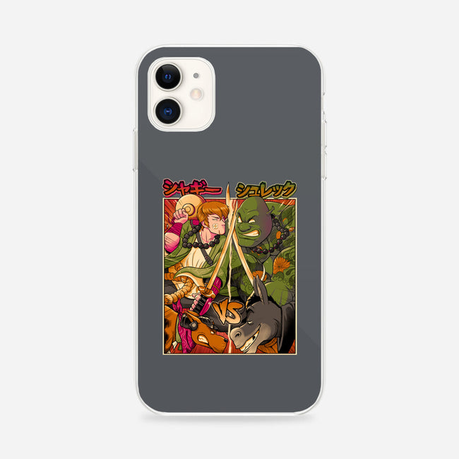 Samurai Sukubi VS Shurekku-iPhone-Snap-Phone Case-Bruno Mota