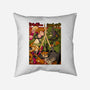 Samurai Sukubi VS Shurekku-None-Non-Removable Cover w Insert-Throw Pillow-Bruno Mota