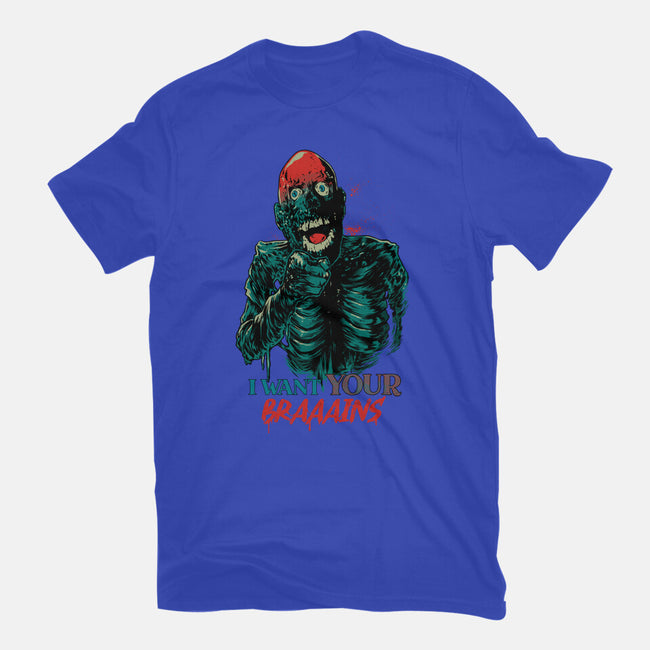 I Want Your Brains-Unisex-Basic-Tee-Hafaell