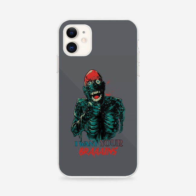 I Want Your Brains-iPhone-Snap-Phone Case-Hafaell