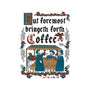 But First Coffee Medieval Style-None-Adjustable Tote-Bag-Nemons