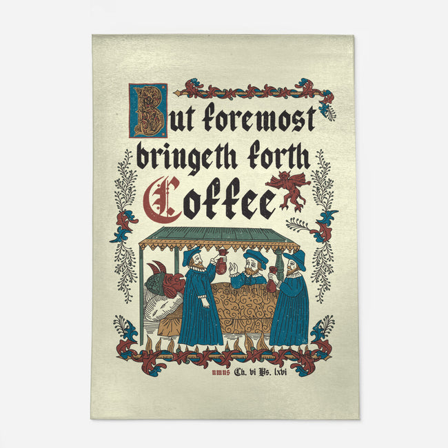 But First Coffee Medieval Style-None-Indoor-Rug-Nemons