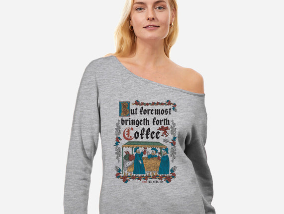 But First Coffee Medieval Style