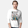 But First Coffee Medieval Style-Mens-Long Sleeved-Tee-Nemons