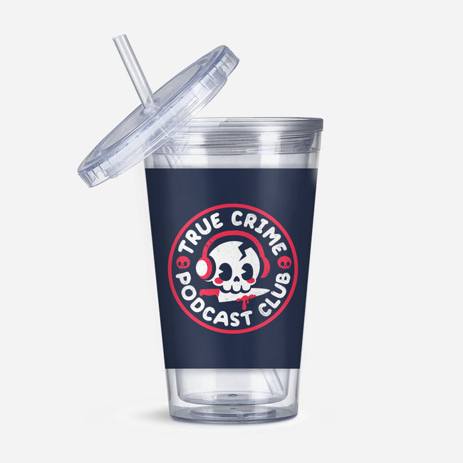 True Crime Podcast Club-None-Acrylic Tumbler-Drinkware-NemiMakeit