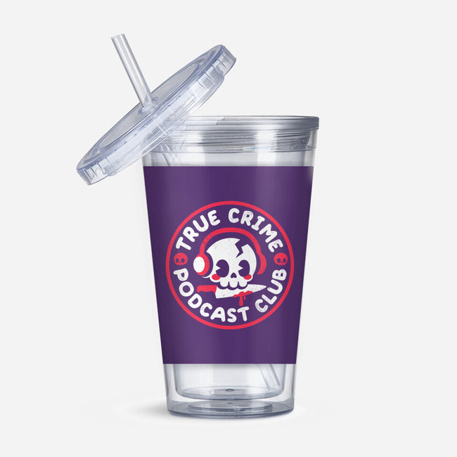 True Crime Podcast Club-None-Acrylic Tumbler-Drinkware-NemiMakeit