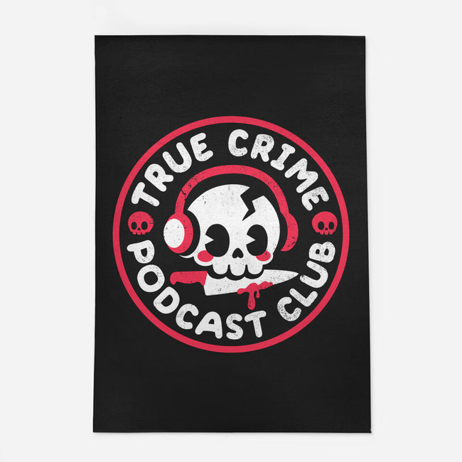 True Crime Podcast Club-None-Outdoor-Rug-NemiMakeit