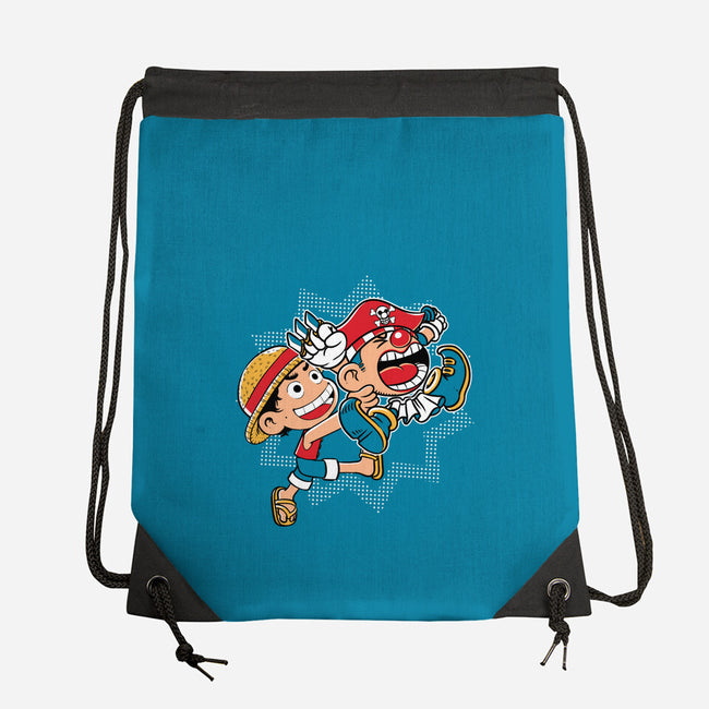 Super Stretchy Boy-None-Drawstring-Bag-naomori