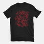 Red Koi-Womens-Fitted-Tee-eduely