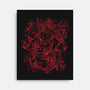 Red Koi-None-Stretched-Canvas-eduely