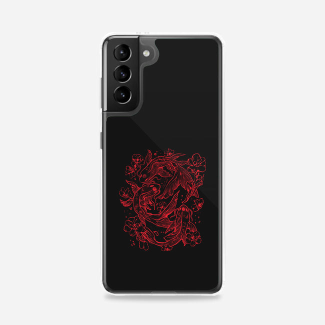Red Koi-Samsung-Snap-Phone Case-eduely