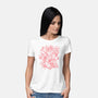 Red Koi-Womens-Basic-Tee-eduely