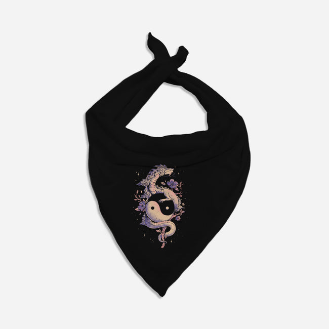 Dragon Flower-Dog-Bandana-Pet Collar-eduely