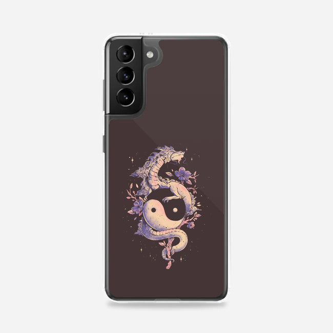 Dragon Flower-Samsung-Snap-Phone Case-eduely