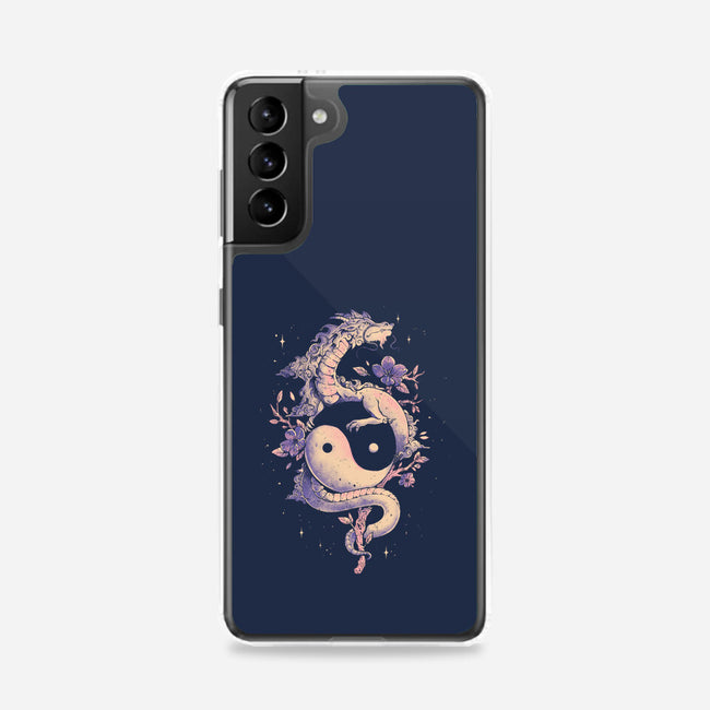 Dragon Flower-Samsung-Snap-Phone Case-eduely