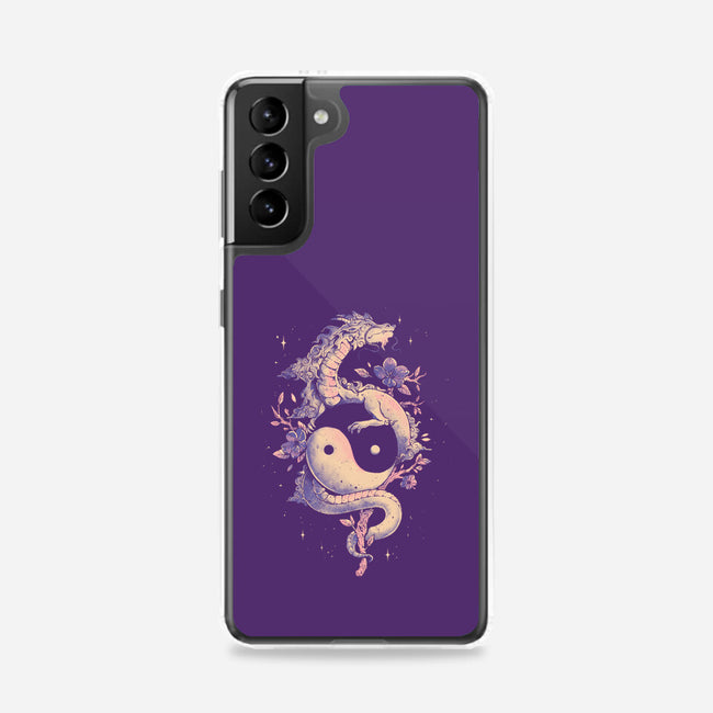 Dragon Flower-Samsung-Snap-Phone Case-eduely