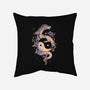 Dragon Flower-None-Non-Removable Cover w Insert-Throw Pillow-eduely