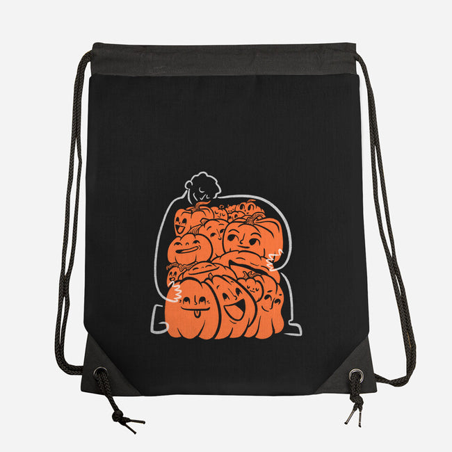 Pumpkin Picker-None-Drawstring-Bag-Aarons Art Room