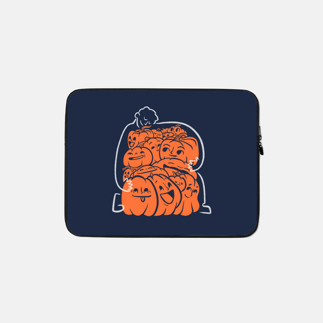 Pumpkin Picker-None-Zippered-Laptop Sleeve-Aarons Art Room
