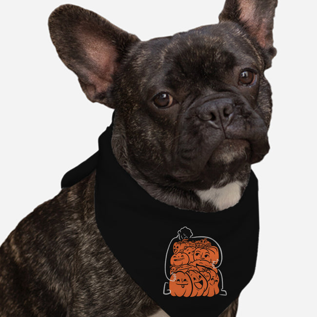 Pumpkin Picker-Dog-Bandana-Pet Collar-Aarons Art Room