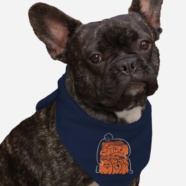 Pumpkin Picker-Dog-Bandana-Pet Collar-Aarons Art Room