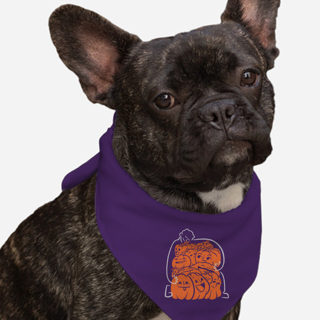 Pumpkin Picker-Dog-Bandana-Pet Collar-Aarons Art Room