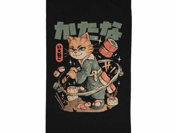 Sushi Slayer Cat