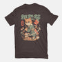 Sushi Slayer Cat-Womens-Basic-Tee-eduely