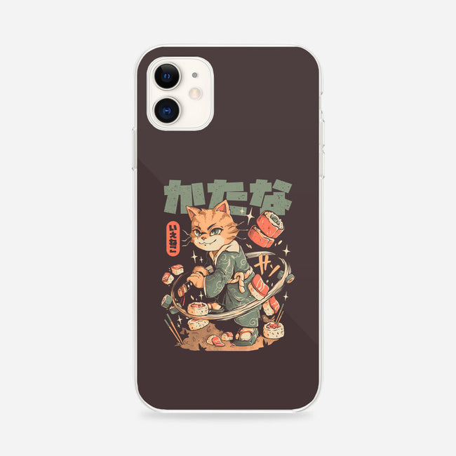 Sushi Slayer Cat-iPhone-Snap-Phone Case-eduely
