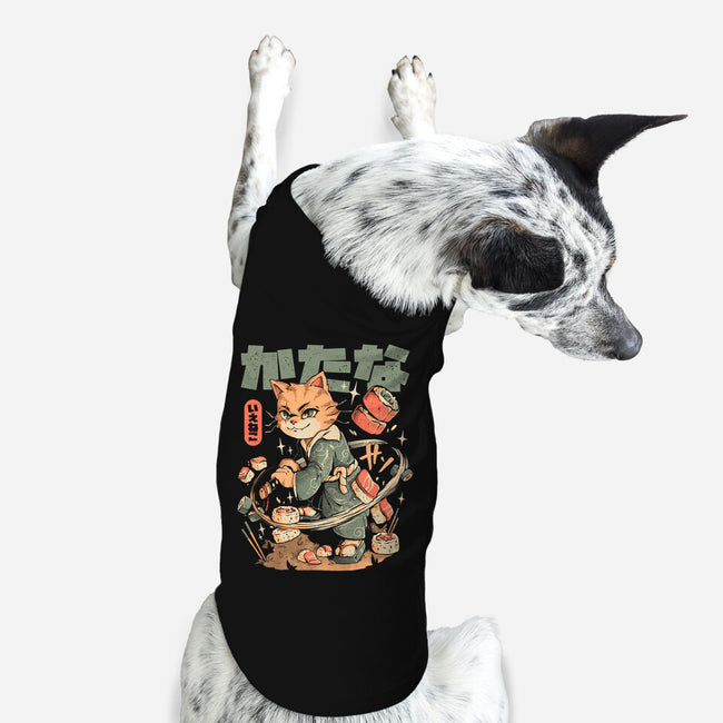 Sushi Slayer Cat-Dog-Basic-Pet Tank-eduely