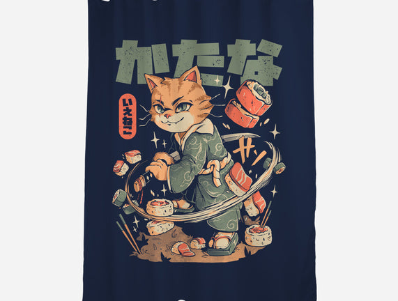 Sushi Slayer Cat