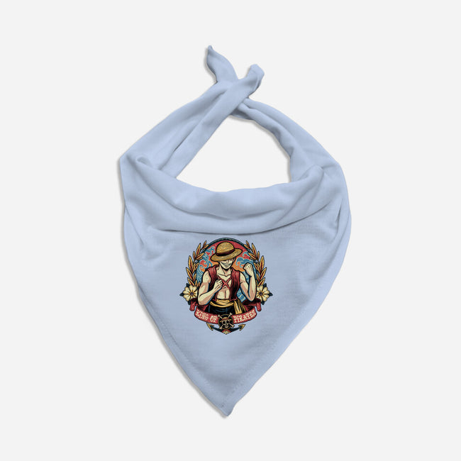 Ultimate Pirate King-Dog-Bandana-Pet Collar-momma_gorilla