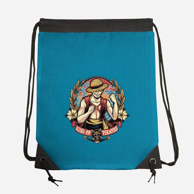 Ultimate Pirate King-None-Drawstring-Bag-momma_gorilla