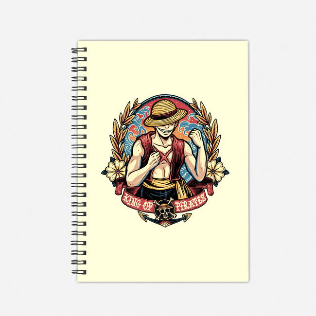 Ultimate Pirate King-None-Dot Grid-Notebook-momma_gorilla