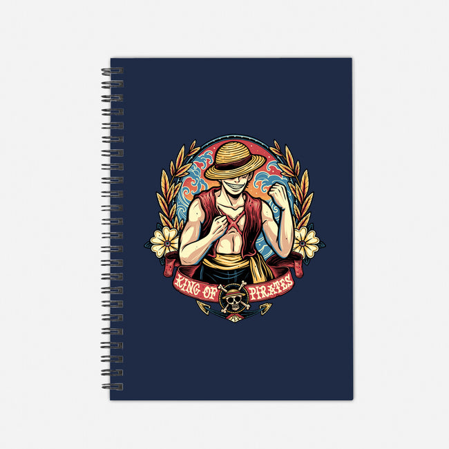 Ultimate Pirate King-None-Dot Grid-Notebook-momma_gorilla