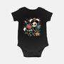 Night Skeleton-Baby-Basic-Onesie-IKILO