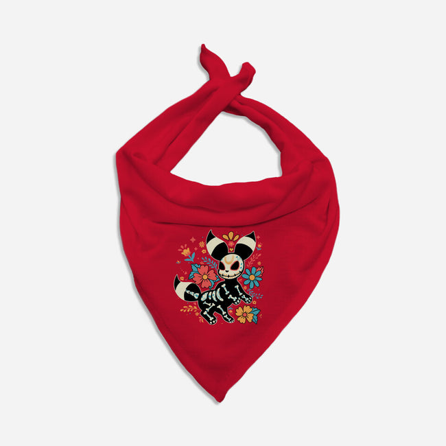 Night Skeleton-Cat-Bandana-Pet Collar-IKILO