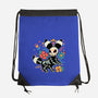 Night Skeleton-None-Drawstring-Bag-IKILO