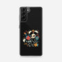 Night Skeleton-Samsung-Snap-Phone Case-IKILO