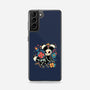 Night Skeleton-Samsung-Snap-Phone Case-IKILO