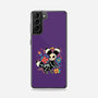 Night Skeleton-Samsung-Snap-Phone Case-IKILO