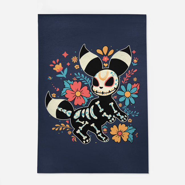 Night Skeleton-None-Outdoor-Rug-IKILO