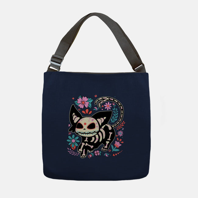 Day Skeleton-None-Adjustable Tote-Bag-IKILO