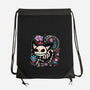 Day Skeleton-None-Drawstring-Bag-IKILO