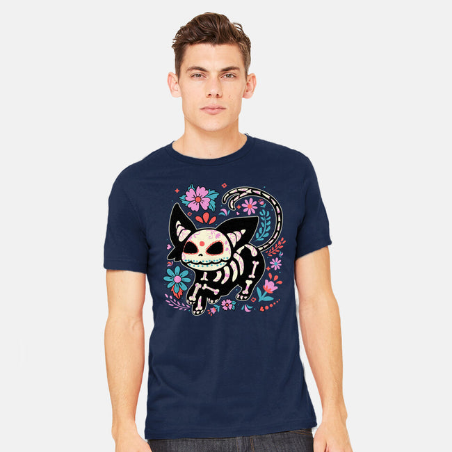 Day Skeleton-Mens-Heavyweight-Tee-IKILO