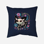 Day Skeleton-None-Removable Cover-Throw Pillow-IKILO